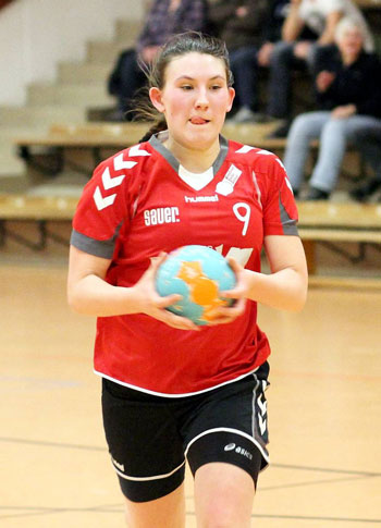 Vertrat Anette Richter gut: Nachwuchssoielerin Anna-Lena Geyer. Foto: Walger