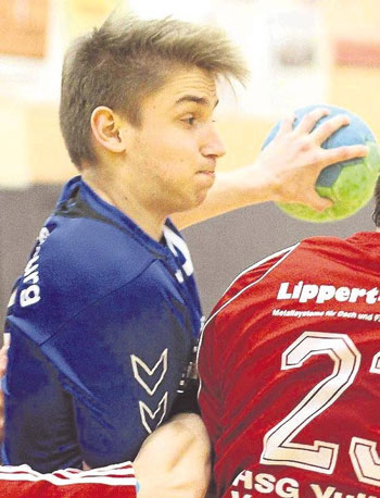 Er darf auf mehr Spielanteile hoffen: TG Rotenburgs Rechtsaußen David Pfaff. Foto: Walger