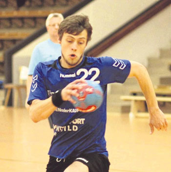10-facher Torschütze: Stefan Sangmeister. Foto: Walger