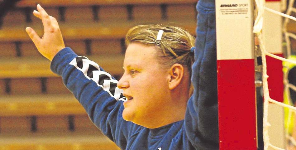 Mit 18 Paraden ein guter Rückhalt: Auch die Leistung von Bianca Bähr macht der FSG Hoffnung. Foto: Walger