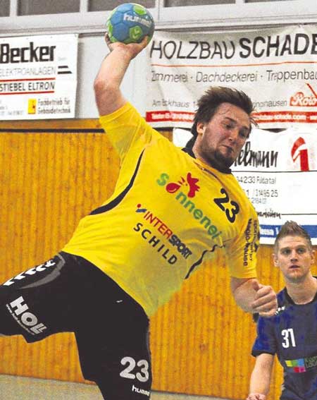 Im Prüfungsstress: Jan-Oliver Holls Einsatz ist fraglich. Foto: Gerlach/nh