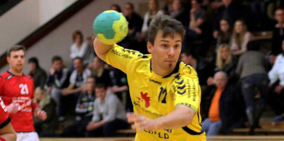 Richtig gut drauf: TG Rotenburgs achtfacher Torschütze Simon Golkowski. Foto: Walger