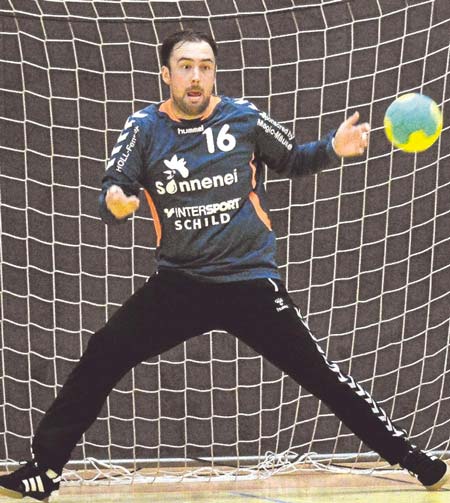 Er machte seine Sache mal wieder richtig gut: Tomas Pankiewicz, der Keeper der TG Rotenburg, glänzte auch in Alsfeld. Foto: Gerlach/nh