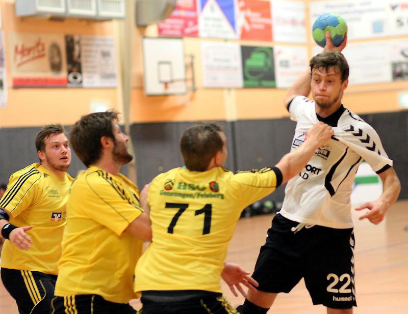 Er wird auch gegen Datterode/Röhrda wieder auf Chancen zum Tempogegenstoß lauern: Stefan Sangmeister, der seine Schnelligkeit für die TGR II nutzen will. Foto: Walger