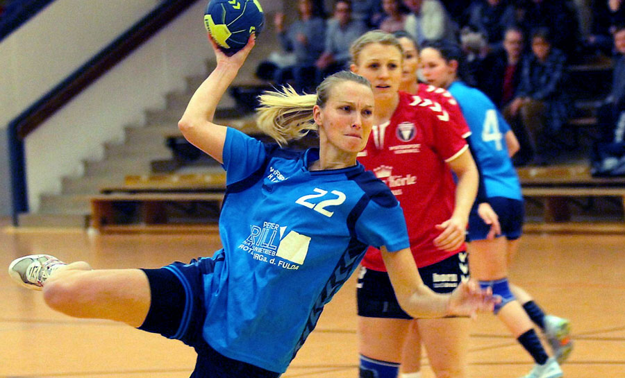 Eine Spielerin, auf die FSG-Trainerin Simone Larsen Poulsen fest baut: Elisabeth Pippert , die zuletzt viel Verantwortung übernahm.© Thomas Walger