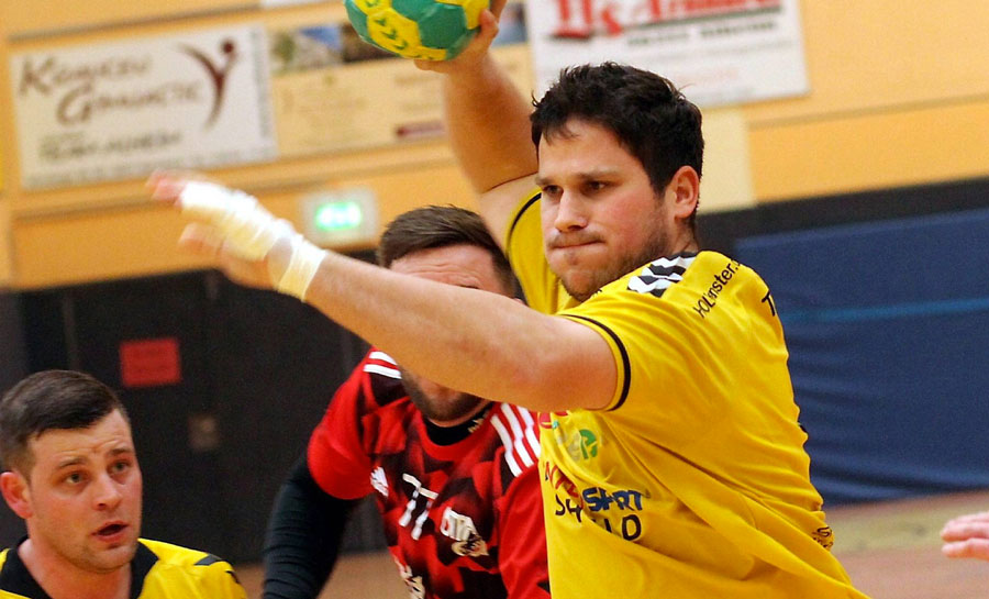Ein Garant des Punktgewinnes: TGR-Torjäger Boze Balic ist zwar nach wie vor durch seine Fußverletzung gehandicapt, doch er biss sich durch und traf neunmal. Foto: Walger© Walger/HNA Ein Garant des Punktgewinnes: TGR-Torjäger Boze Balic ist zwar nach wie vor durch seine Fußverletzung gehandicapt, doch er biss sich durch und traf neunmal. Foto: Walger© Walger/HNA