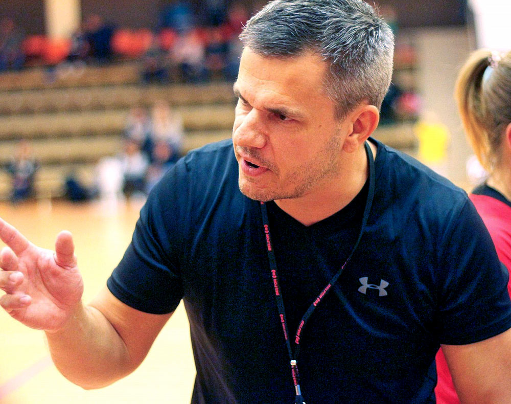 Sebastian Jaschinski Trainer TG Rotenburg. Archiv-Foto: HNA