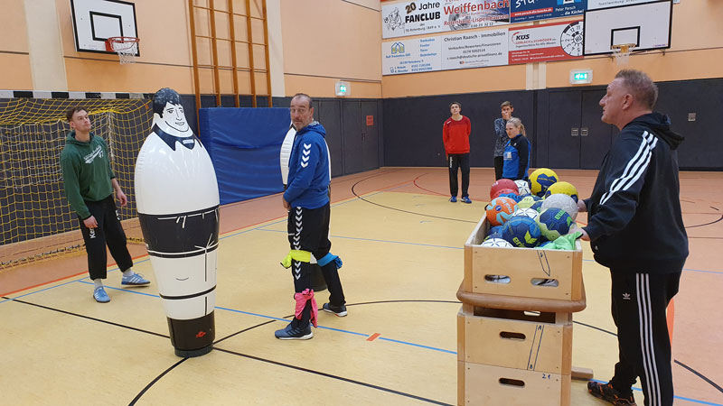 Michael Biegler als Referent für Trainer- und Torwartfortbildung in Rotenburg