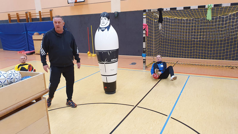 Michael Biegler als Referent für Trainer- und Torwartfortbildung in Rotenburg