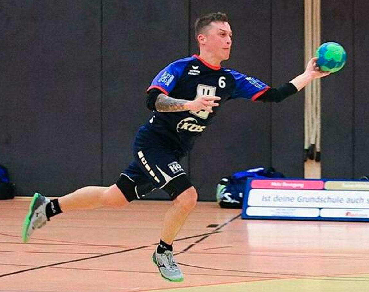Überzeugte in seinem vorerst letzten Spiel: Philipp Bonsack steuerte elf Treffer zum Sieg in Schlitz bei. Foto: Stefan Kost-Siepl