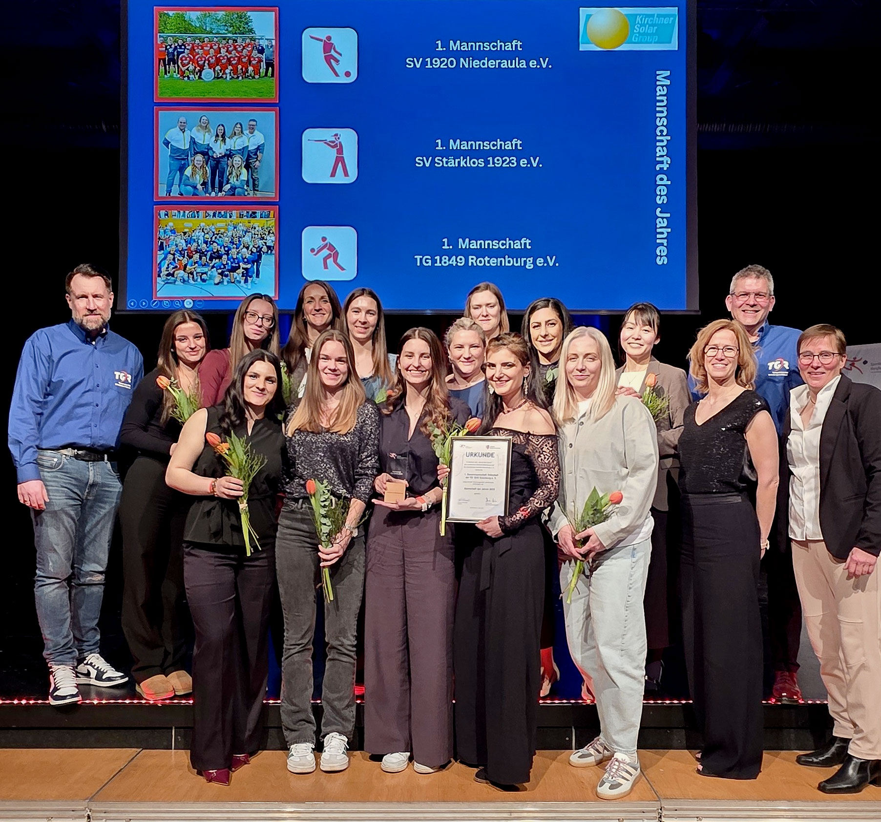 TGR-Volleyballerinnen werden erneut zur Mannschaft des Jahres im Sportkreis Hersfeld Rotenburg gewählt
