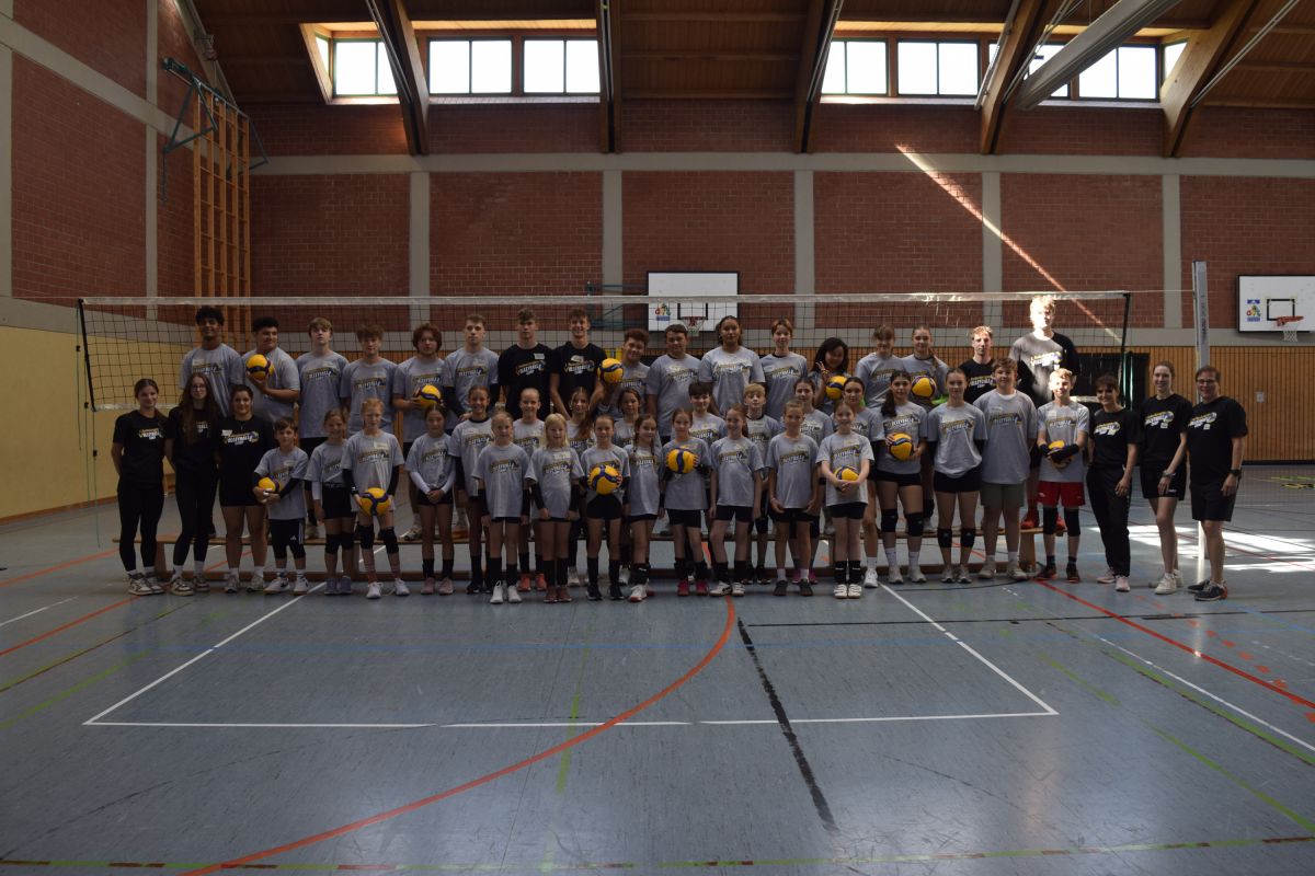 Ein erfolgreiches Debüt: In diesem Jahr fand zum ersten Mal das Rotenburger Volleyballcamp statt.